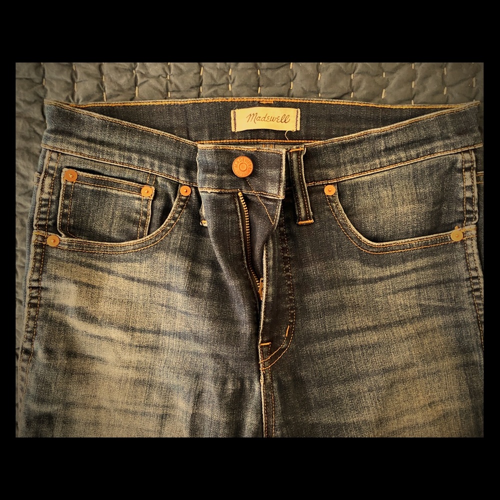 Madewell 10” high rise skinny 28T jeans